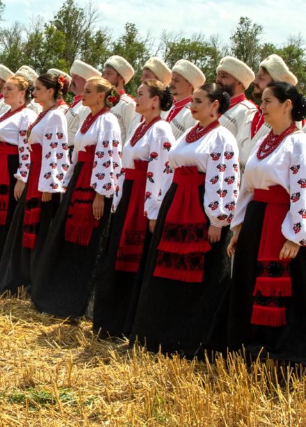 Кубанский казачий хор. Мы сыны Кубани славни, древнерусськи козакы